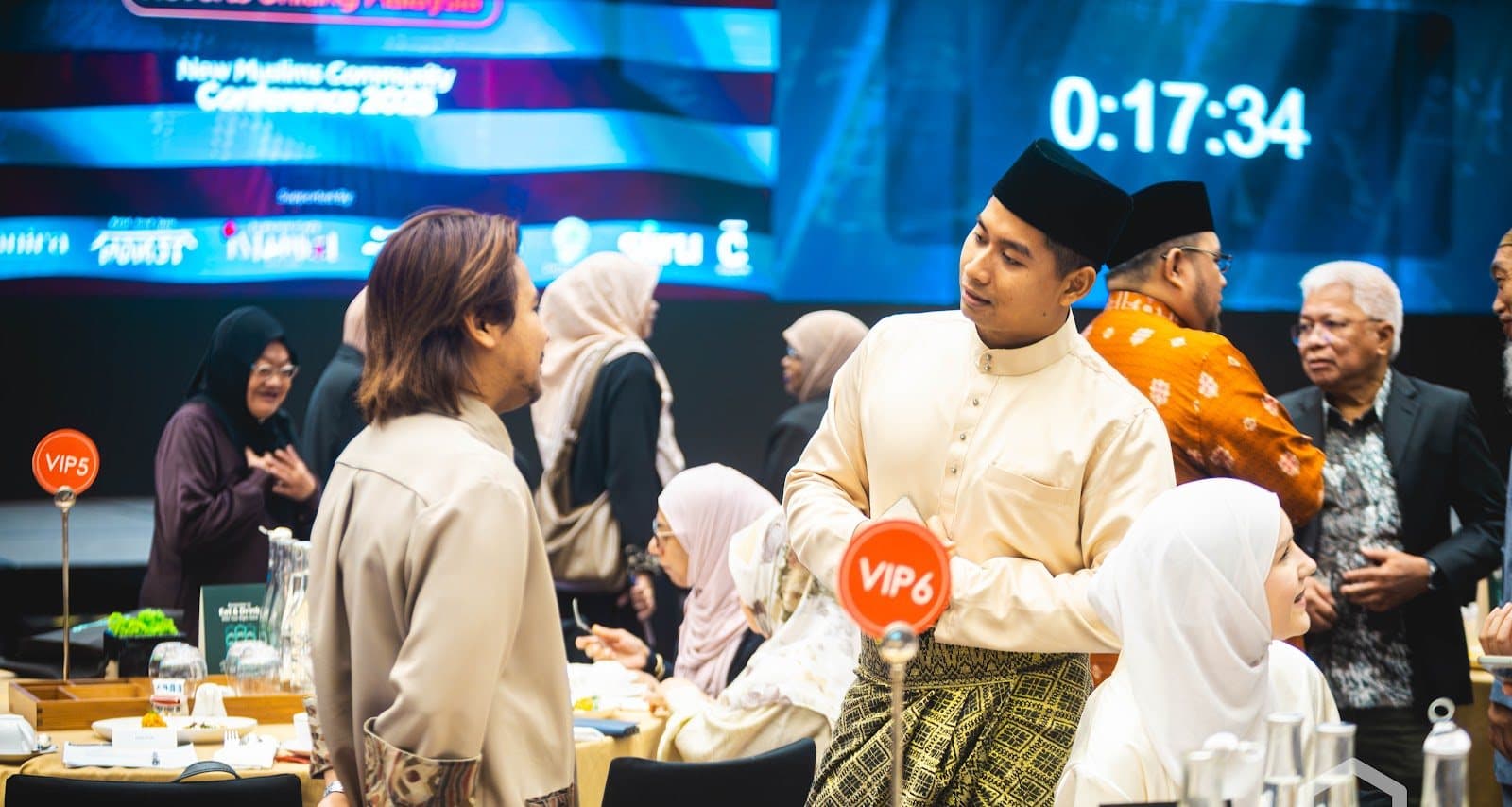 Attendees and organisations connecting between sessions at NMCC 2025